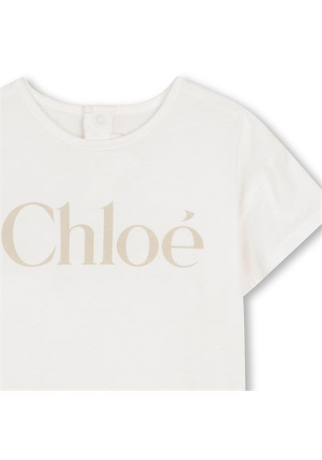 T-shirt con logo CHLOE' KIDS | C20910117